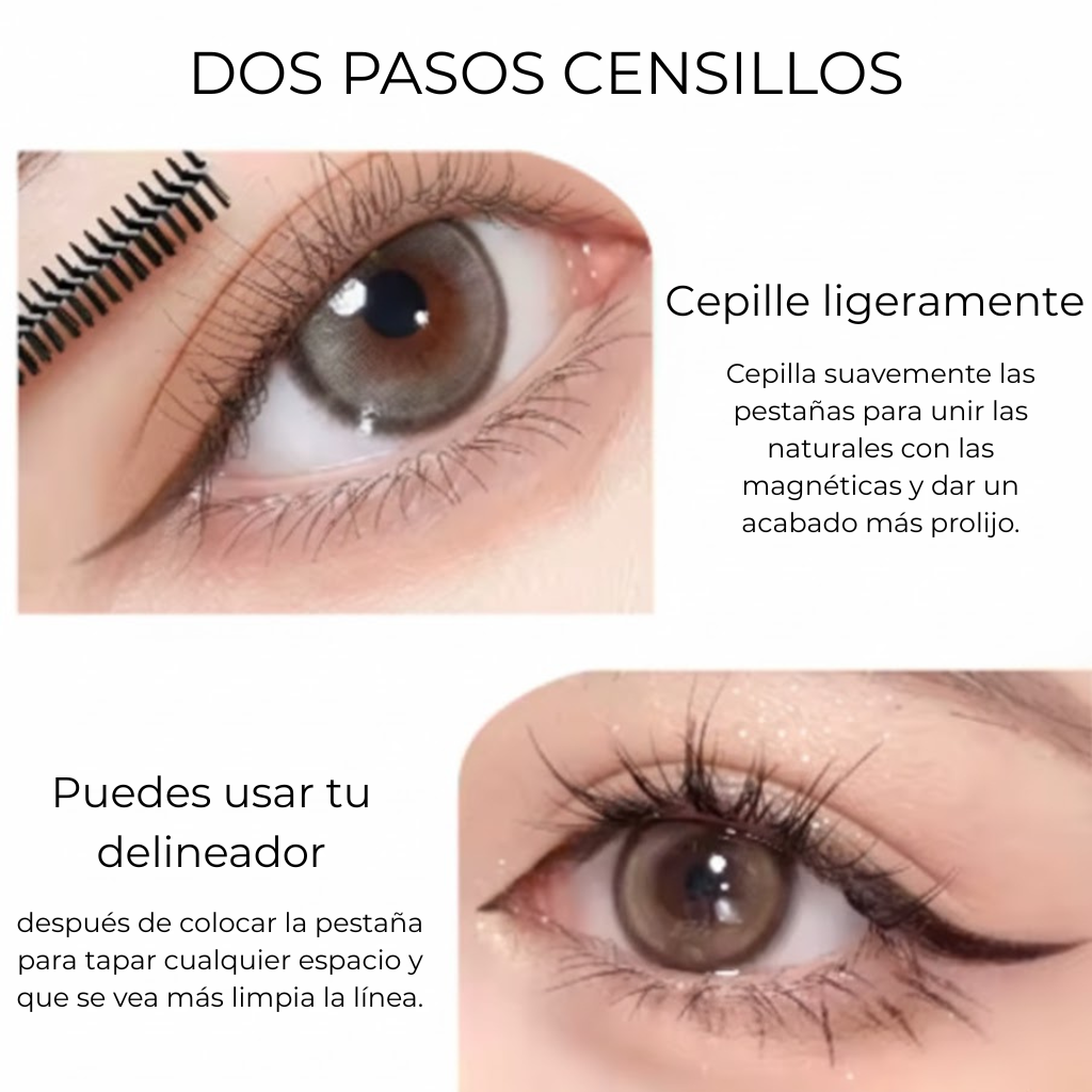 Pestañas Magneticas