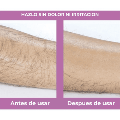 Depiladora Corporal de Crystal Sin Irritacion