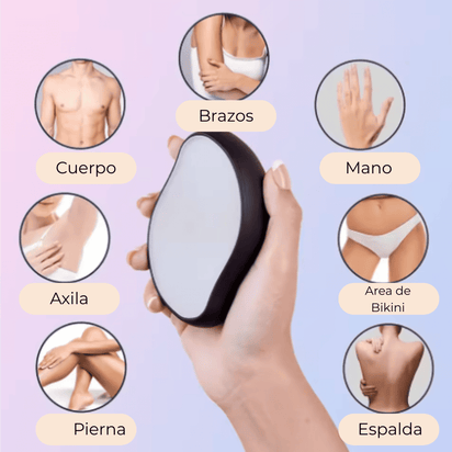 Depiladora Corporal de Crystal Sin Irritacion