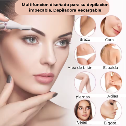Depilador 4 en 1 Axila, area de bikini, cejas y mucho mas...